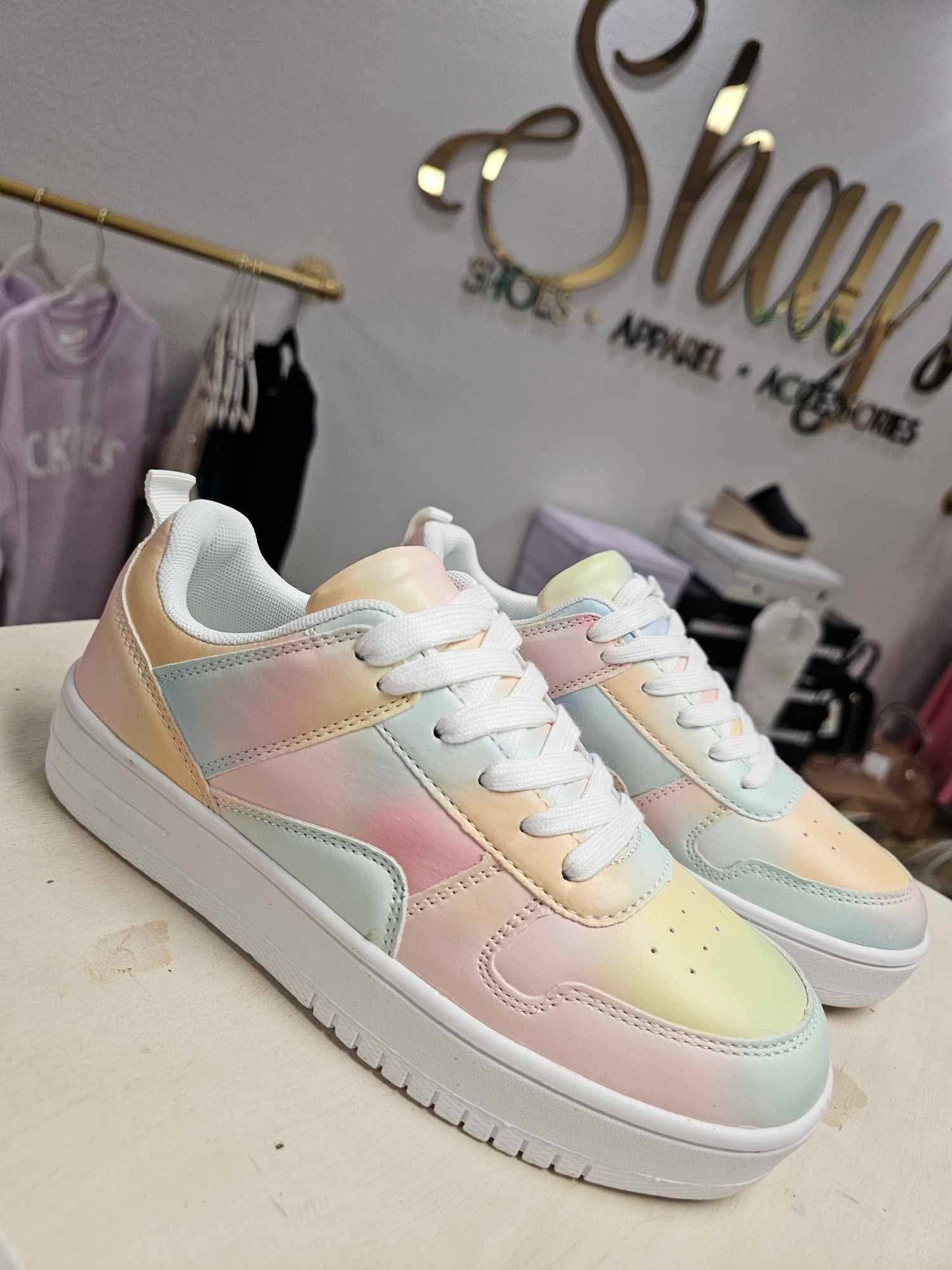 Rexx Tie Dye Pastel Sneaker