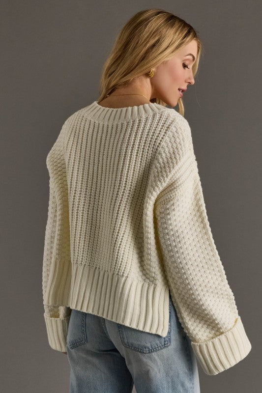Casie Knit Cropped Cardigan