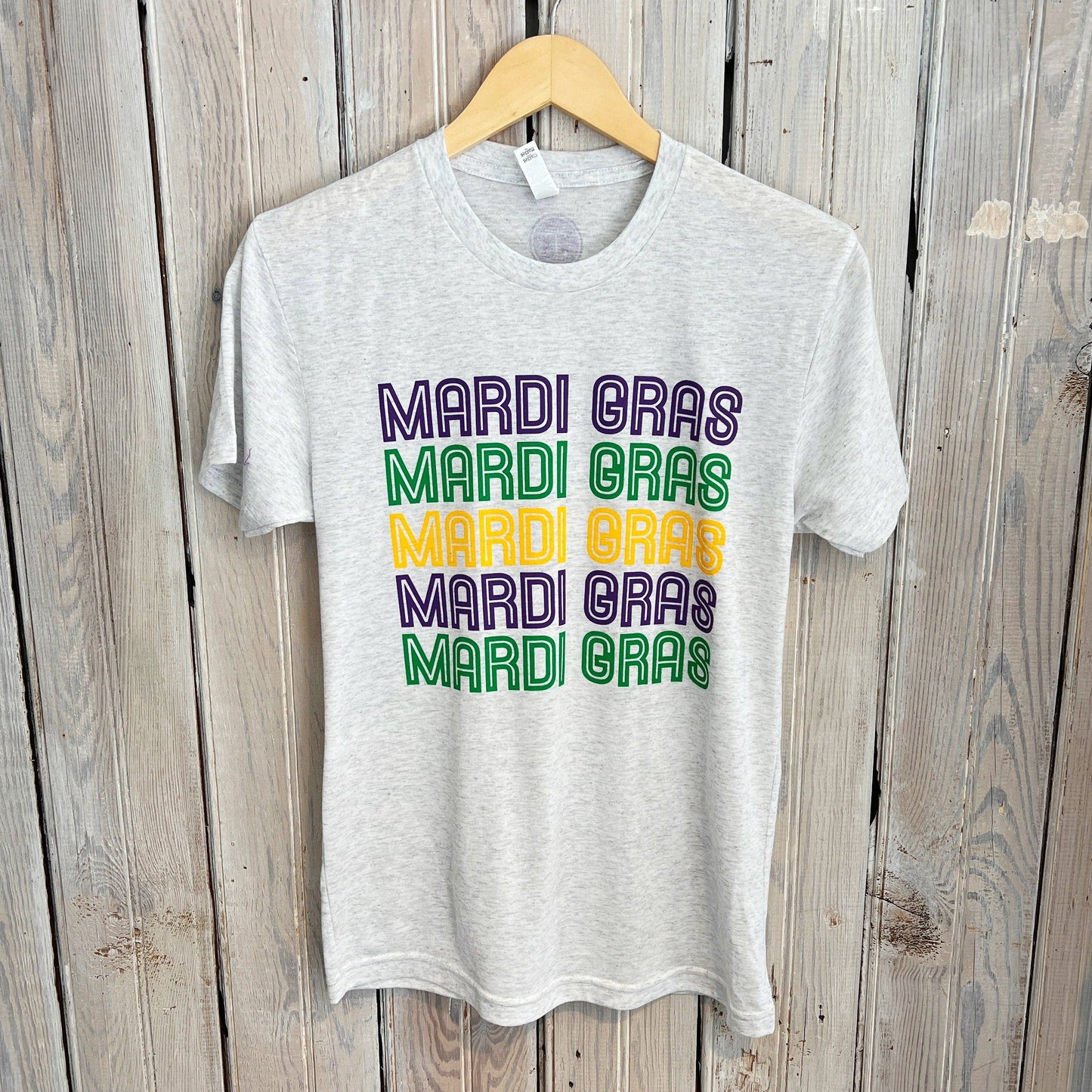 Mardi x 5 Tee-heather white