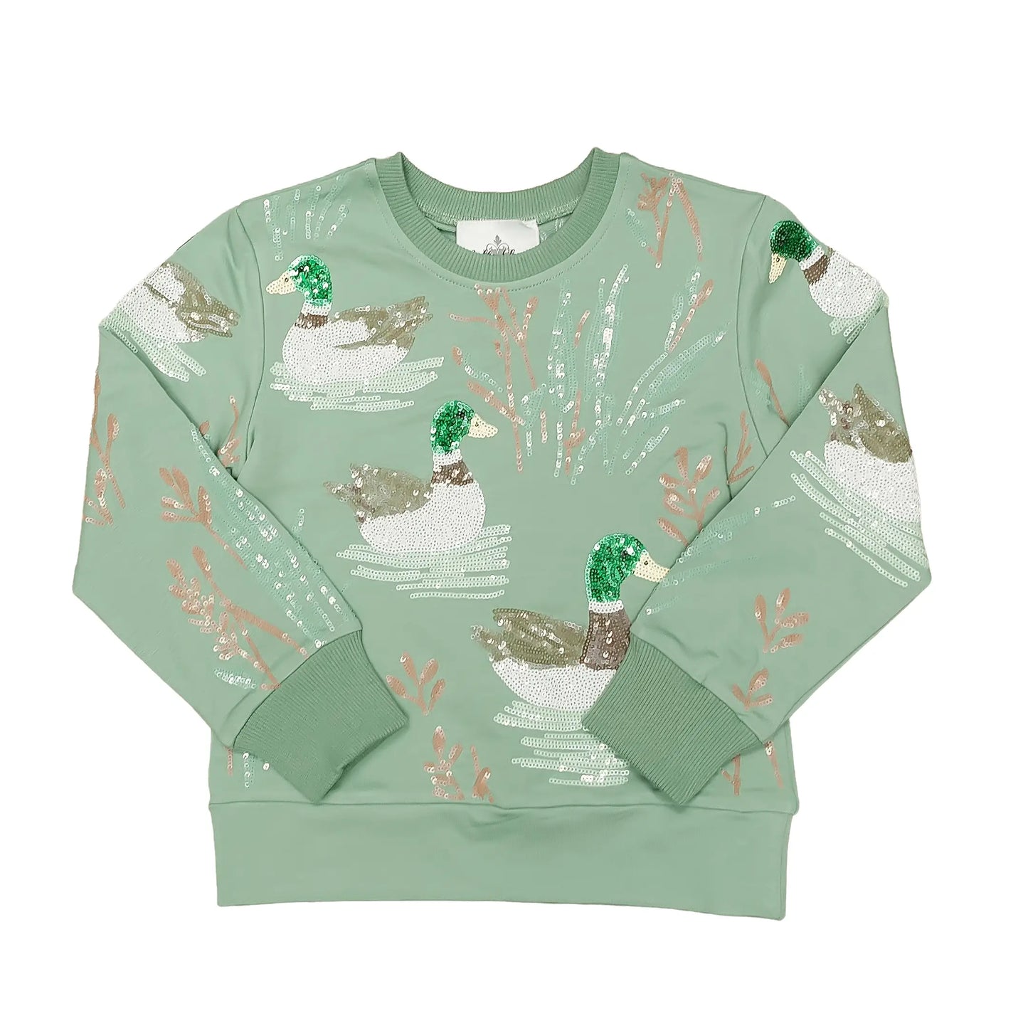 Marsh Mallard Sequin Sweatshirt