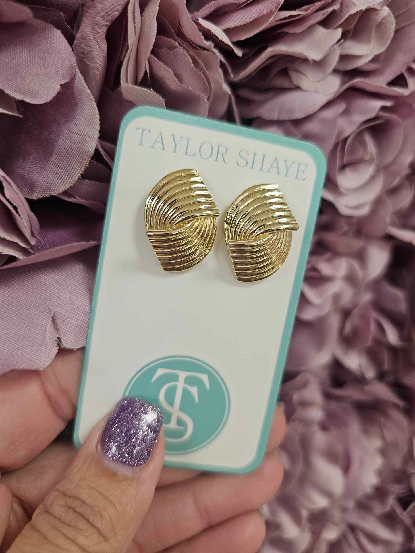 Taylor Shaye- Wave Studs