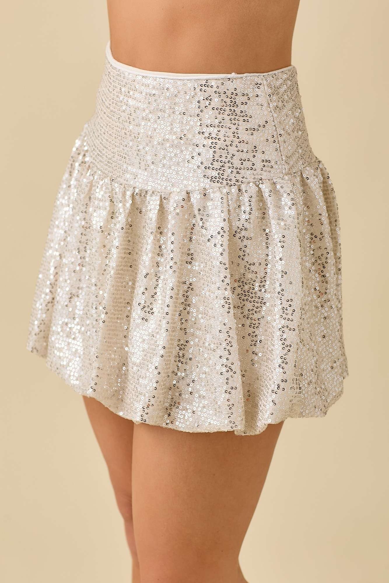 Champagne Bubble Skort