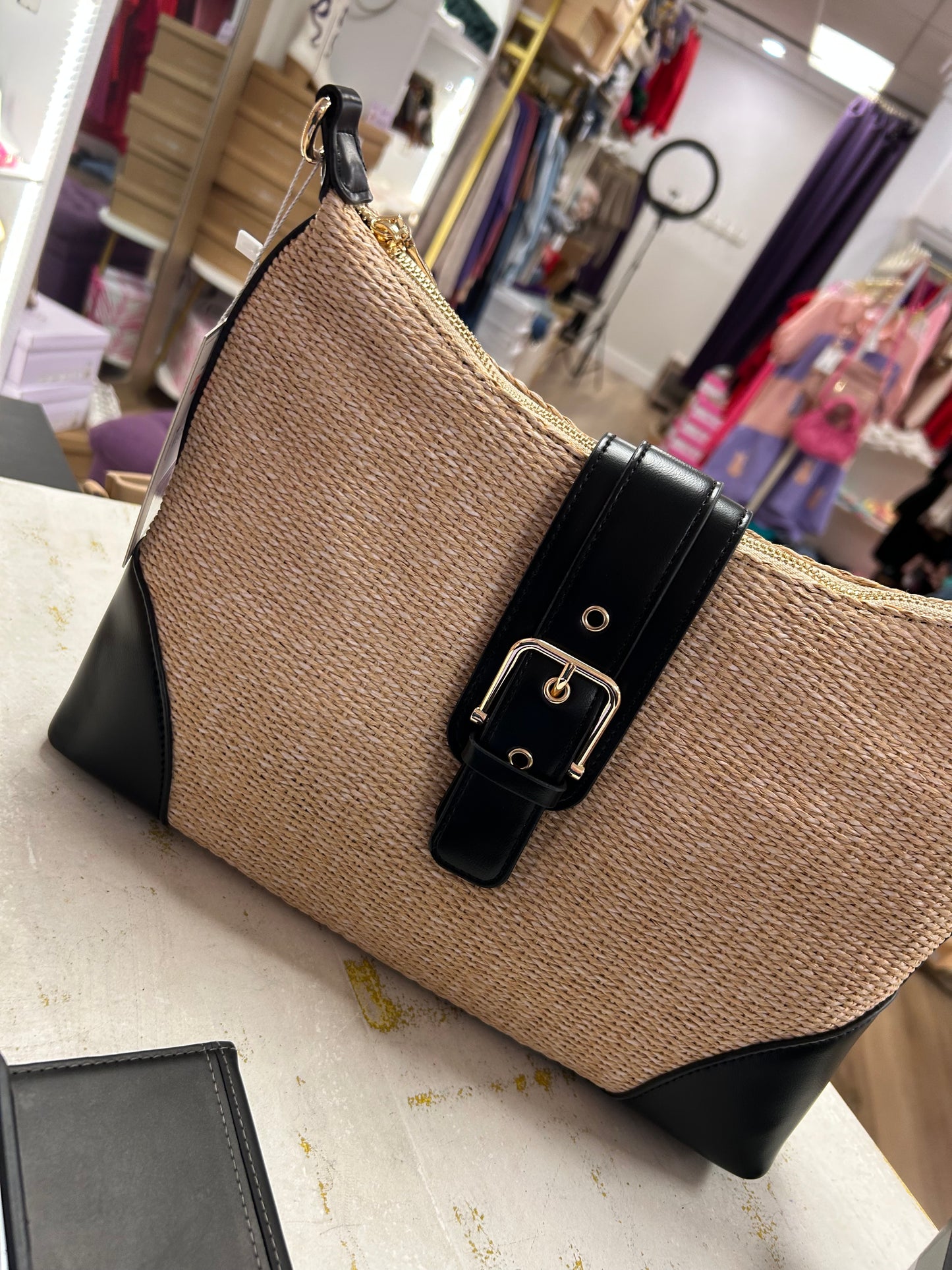 Gabriella - Straw Shoulder Bag