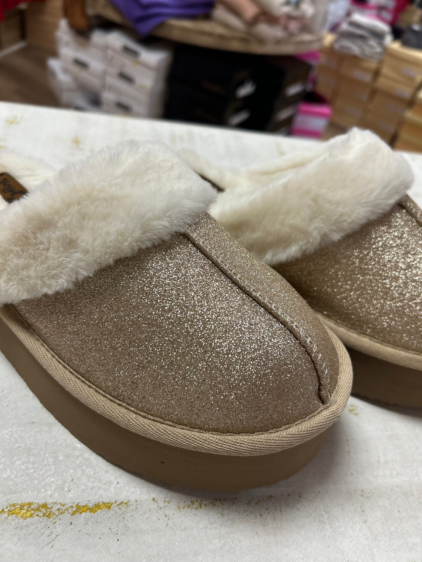 Delaney Platform Slippers