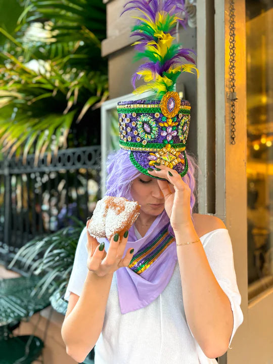 Conductor Hat with Feather