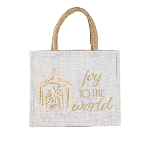 ROYAL STANDARD- Joy to the World Nativity Gift Tote