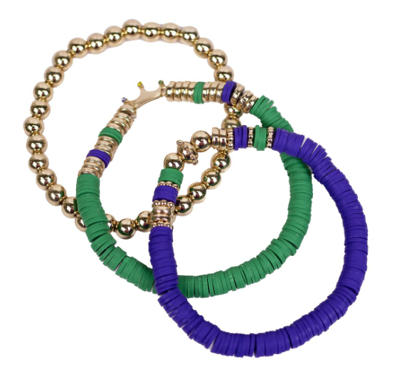 The Royal Standard- Bons Temps Bead Bracelet Stack