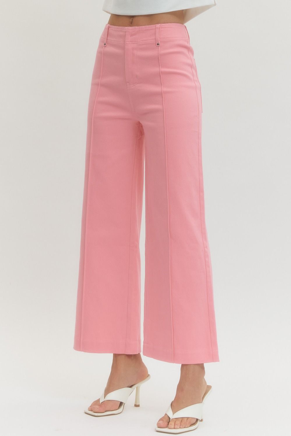 Step Into Spring- Front Seam Pants