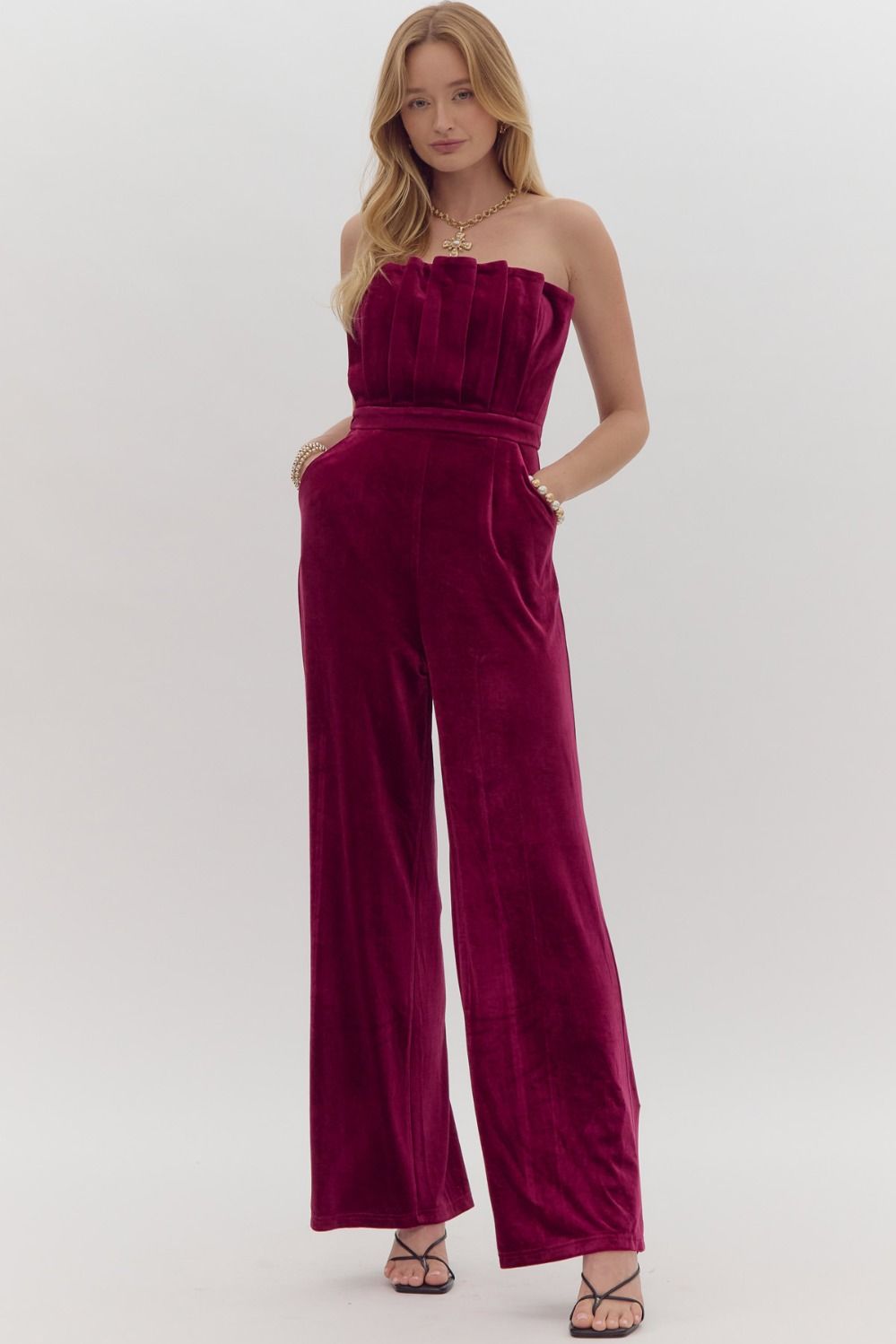 Sweet Sangria Jumpsuit