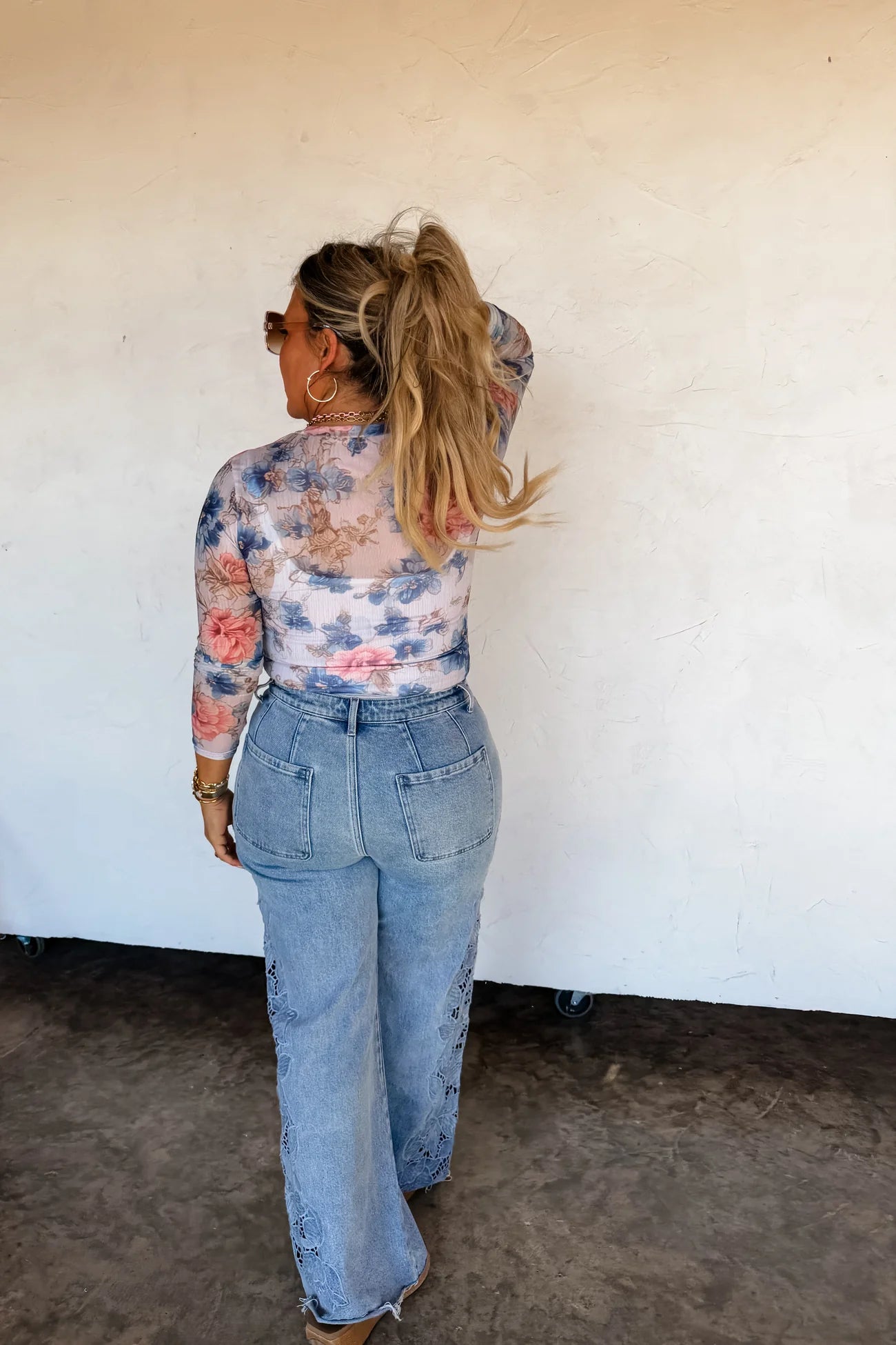 Spring Mesh Top