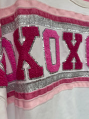 XOXOXO Chenille Patch Top