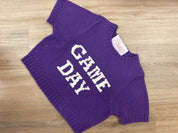 Game Day Cropped Sweater Top
