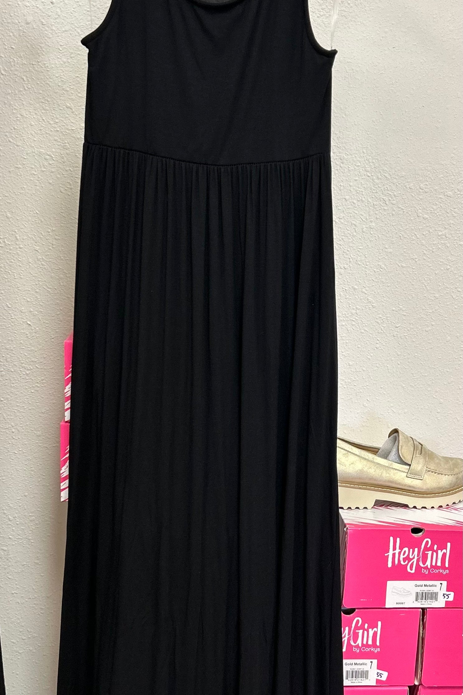 Razor Back Long Dress
