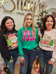 JOLLY Sweatshirt In Metallic Puff