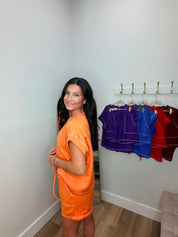 Scuba Contrast Stitch Game day Lounge Set