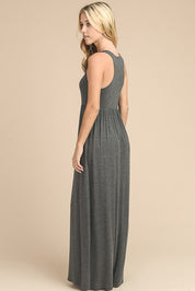 Razor Back Long Dress