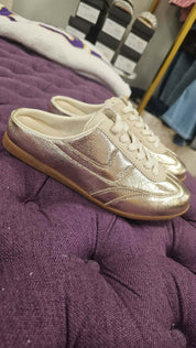 MacKay - Gold Slip On Tennis