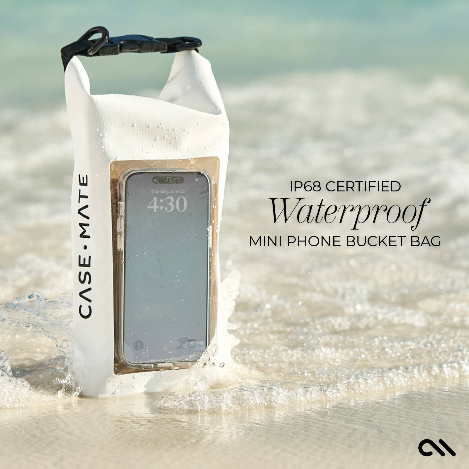 Case-Mate Waterproof Phone Bucket Bag 2L