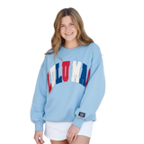 LULU MAC Red/White/Lulu Stitch Sweatshirt