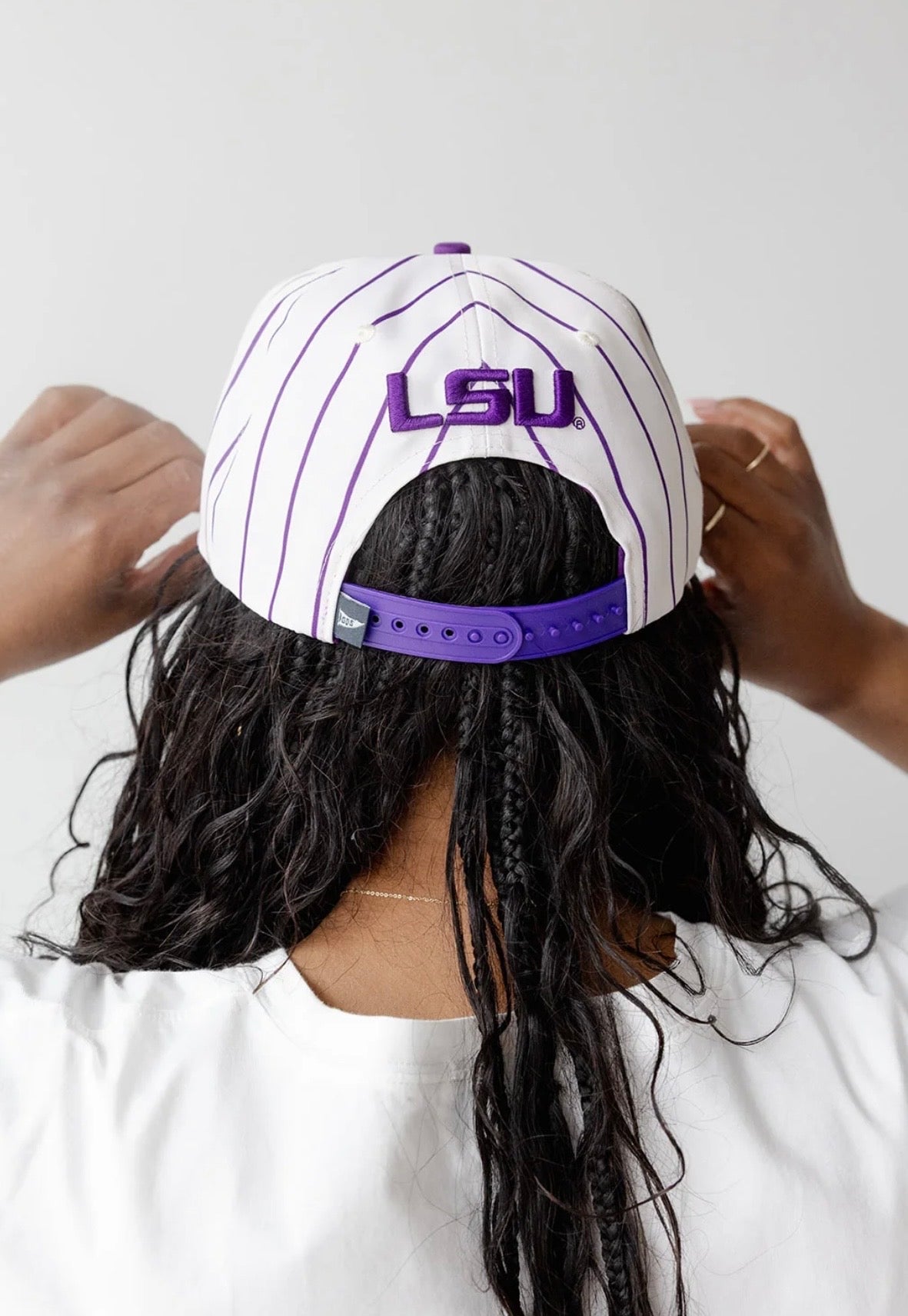 LSU PINSTRIPE HAT