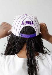LSU PINSTRIPE HAT