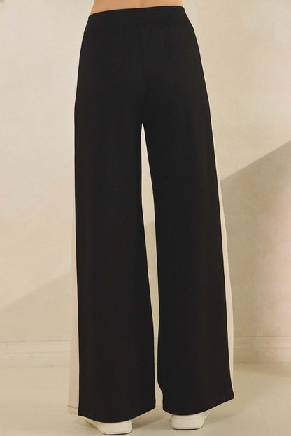 Ultra comfy Two Tone Wide Leg Pant