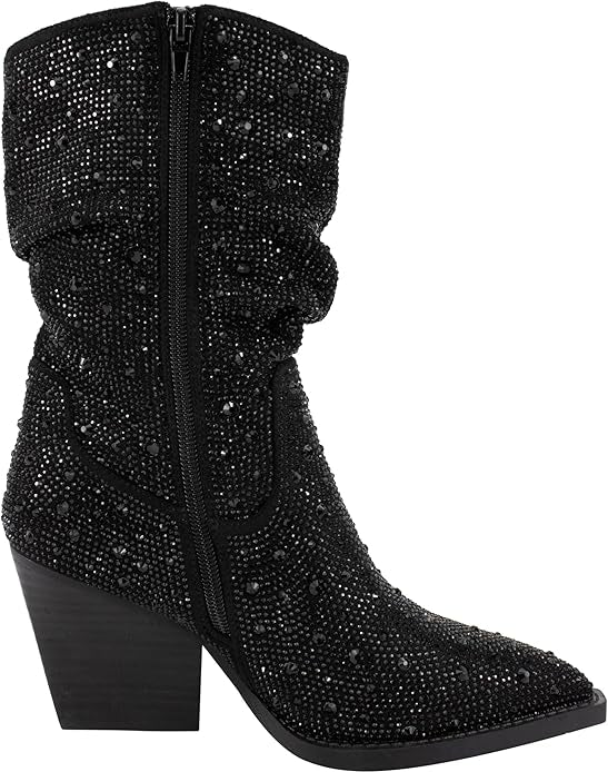 Kady Slouch Rhinestone Boot
