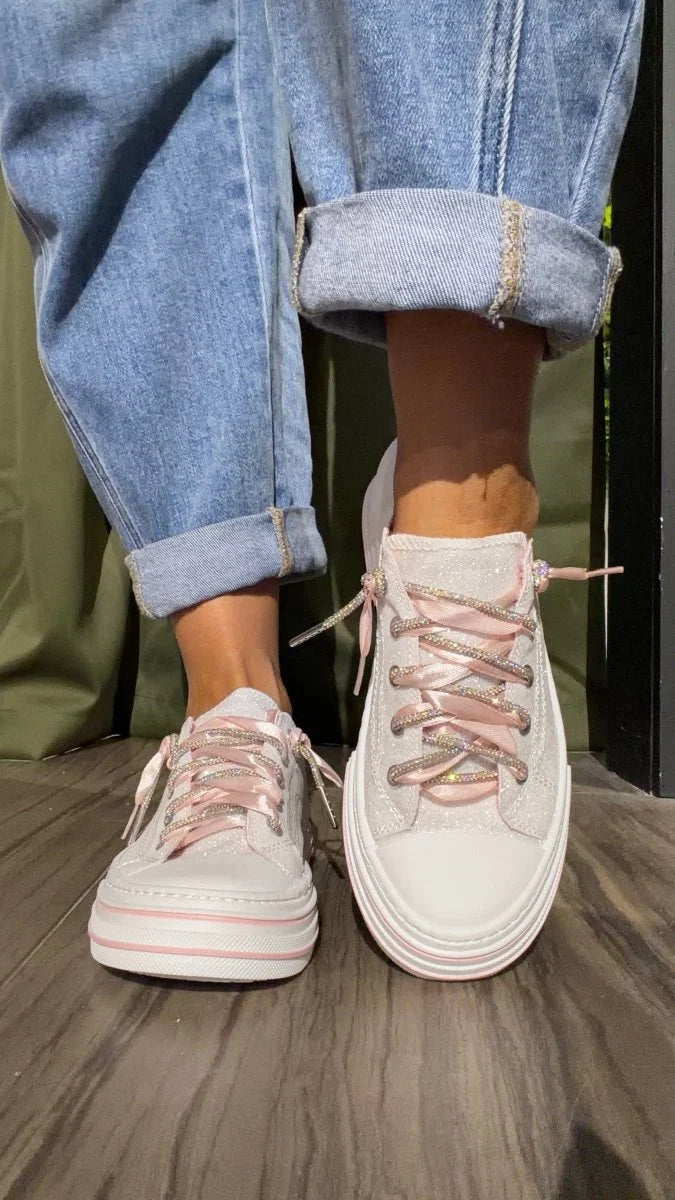 Aman Mary’s Version Glitter Sneaker
