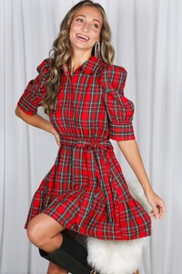 Plaid for the Holiday Dress