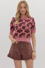 On The Vine Floral Top