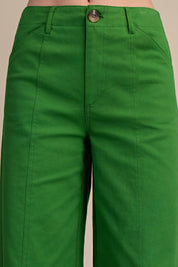 Clover- High Rise Wide Leg Pants
