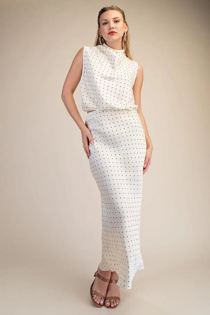 Dreamy Dots-  Sleeveless Top