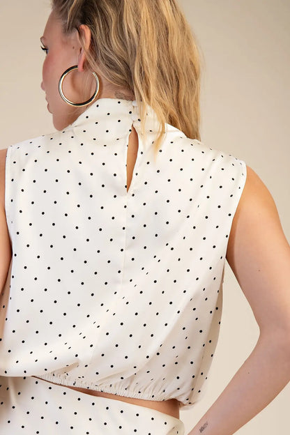 Dreamy Dots-  Sleeveless Top
