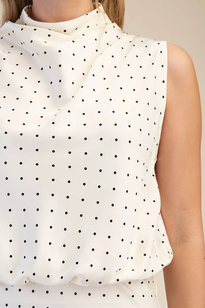 Dreamy Dots-  Sleeveless Top