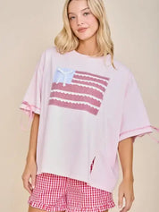 Sweet Gingham Button-Front Shorts