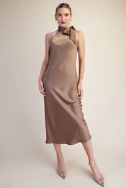 Lovely Evening- Halter Dress