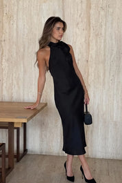 Lovely Evening- Halter Dress