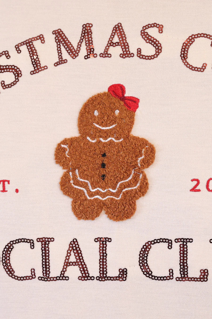 Christmas Cookie Social Club Luxe Pullover