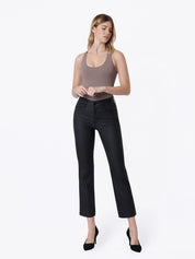 COATED Slim Straight Jeans