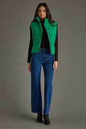Classic Green Puffer Vest