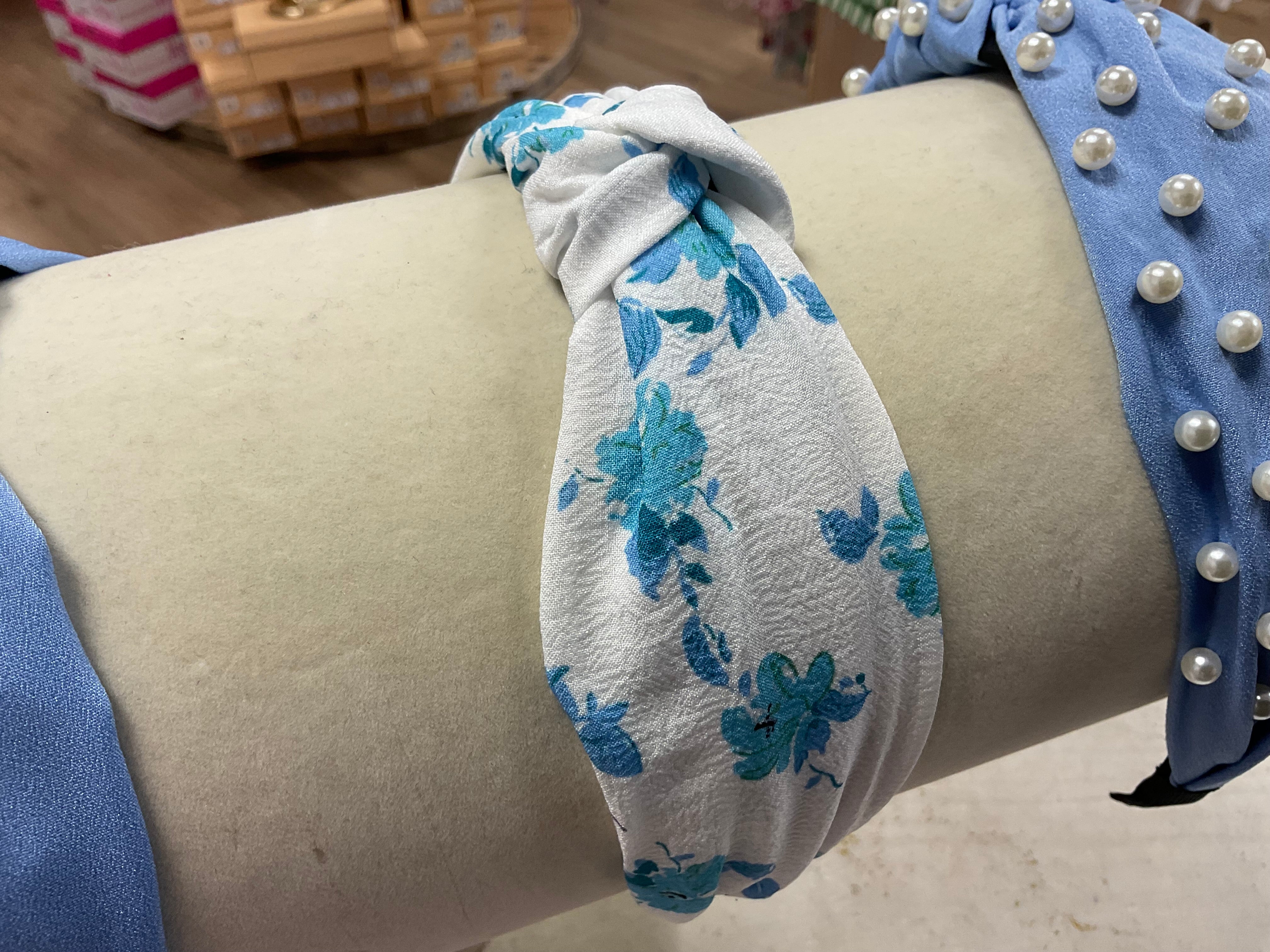 Feelin Blue Knot Headbands