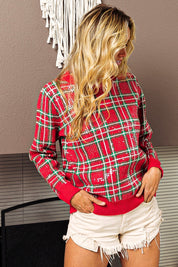All-Over Plaid- Christmas Sweater