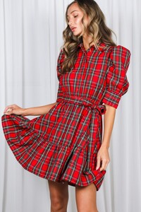 Plaid for the Holiday Dress