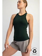 Butter Sleeveless Racer Back Tank Top
