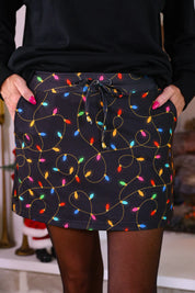 Christmas Pattern Skorts