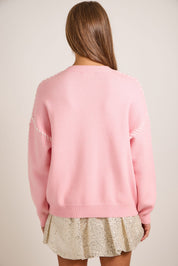 Santa Baby Christmas Knit Sweater