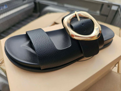 Speed- Black Sandals