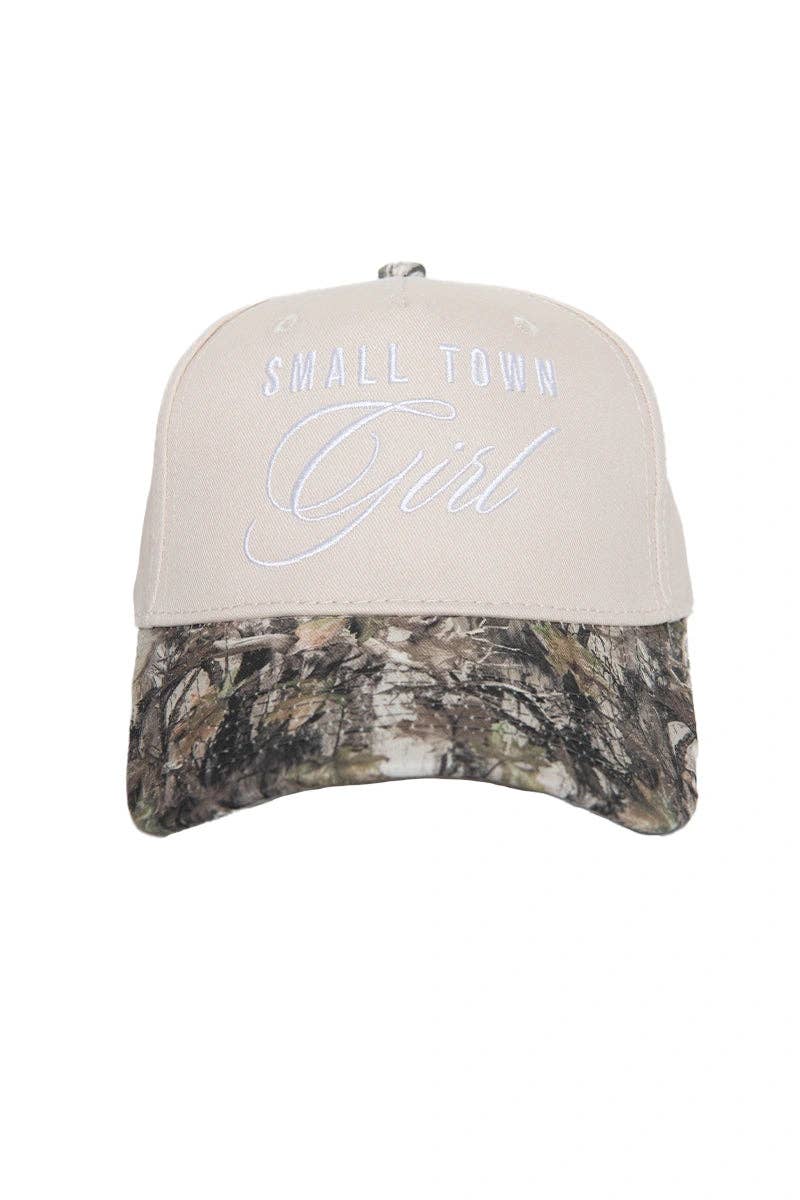 Small Town Girl Trucker Vintage Hat