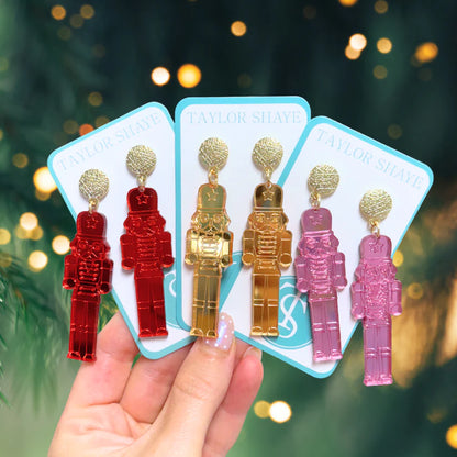 Taylor Shaye-Acrylic Mirror Nutcracker