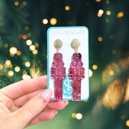 Taylor Shaye-Acrylic Mirror Nutcracker